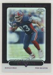 Lee Evans [Black Refractor] #6 Football Cards 2005 Topps Chrome Prices