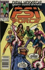 Psi-Force Annual [Newsstand] #1 (1987) Comic Books Psi-Force Prices
