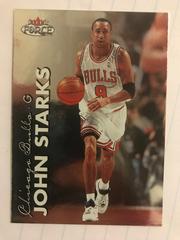 John Starks Basketball Cards 1999 Fleer Force Prices