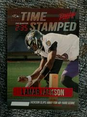 Lamar Jackson #TS-LJ Football Cards 2021 Panini Prestige Time Stamped Prices