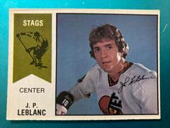 J. P. LeBlanc Hockey Cards 1974 O-Pee-Chee WHA Prices