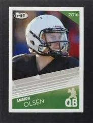 Ammon Olsen #119 Football Cards 2016 SAGE HIT Prices