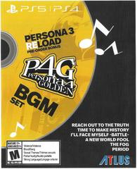 Insert | Persona 3 Reload Playstation 4