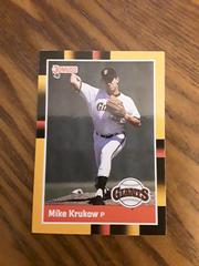 Mike Krukow #50 Baseball Cards 1988 Donruss Baseball's Best Prices