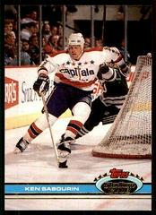Ken Sabourin Hockey Cards 1991 Stadium Club Prices