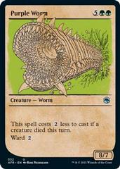 Purple Worm [Showcase Foil] Magic Adventures in the Forgotten Realms Prices