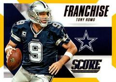 Tony Romo [Gold] #5 Football Cards 2015 Panini Score Franchise Prices
