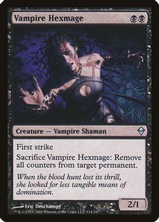 Vampire Hexmage [Foil] Magic Zendikar