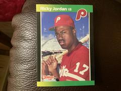Ricky Jordan #103 Baseball Cards 1989 Donruss Baseball's Best Prices