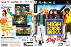 Slip Cover Scan By Canadian Brick Cafe | High School Musical Sing It Playstation 2