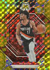 Shaedon Sharpe [Gold] #213 Basketball Cards 2022 Panini Mosaic Prices