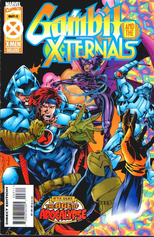 Gambit and the X-Ternals #3 (1995) Comic Books Gambit & The X-Ternals