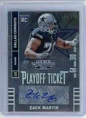 Zack Martin [Seat Autograph Playoff Ticket] #189 Football Cards 2014 Panini Contenders Prices