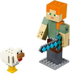 LEGO Set | Minecraft Alex BigFig with Chicken LEGO Minecraft