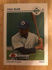 Paul Blair Baseball Cards 1991 Impel Line Drive Pre Rookie AA Prices