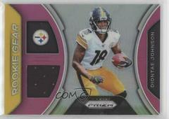 Diontae Johnson [Pink] #RG-DI Football Cards 2019 Panini Prizm Rookie Gear Prices
