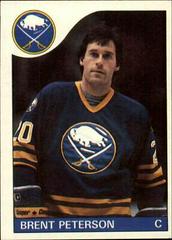 Brent Peterson Hockey Cards 1985 Topps Prices