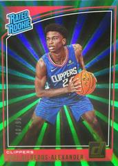 Shai Gilgeous Alexander [Green Laser] #162 Basketball Cards 2018 Panini Donruss Prices