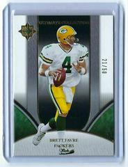 Brett Favre [Gold] Football Cards 2006 Upper Deck Ultimate Collection Prices