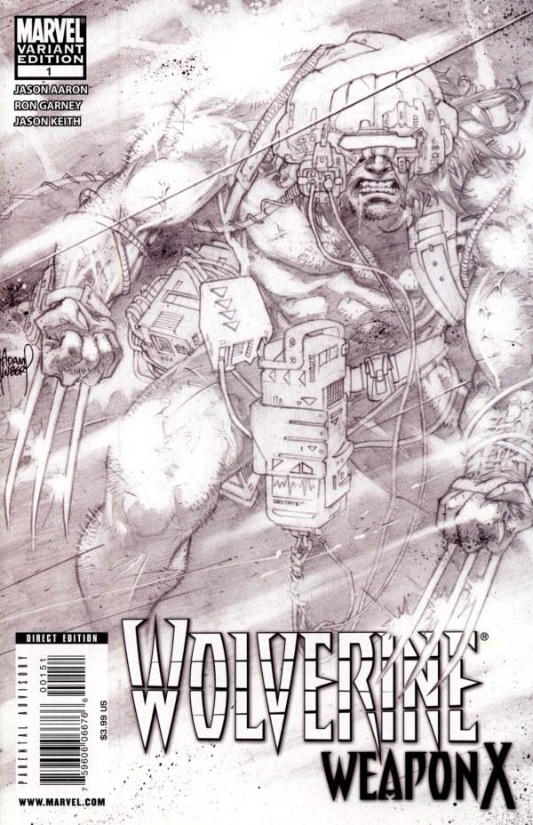 Wolverine: Weapon X [Kubert Sketch] #1 (2009) Comic Books Wolverine Weapon X