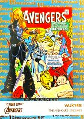 Valkyrie [Orange Foil] Marvel 2022 Ultra Avengers 1st Appearances Prices