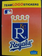 Royals Baseball Cards 1991 Fleer Team Logo Stickers Top 10 Prices