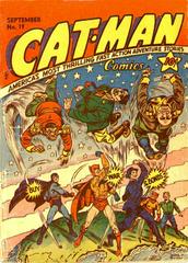Cat-Man Comics #6 (1943) Comic Books Cat-Man Comics Prices