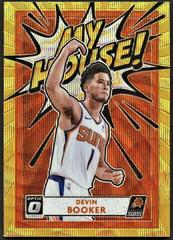 Devin Booker [Gold Wave] #15 Basketball Cards 2020 Panini Donruss Optic My House Prices
