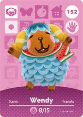 Wendy #152 [Animal Crossing Series 2] Amiibo Cards Prices