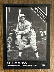 Al Simmons #423 Baseball Cards 1992 Conlon Collection Prices