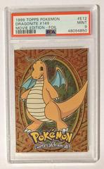 Dragonite [Foil] #E12 Pokemon 1999 Topps Movie Evolution Prices