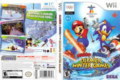 Slip Cover Scan By Canadian Brick Cafe | Mario and Sonic at the Olympic Winter Games Wii