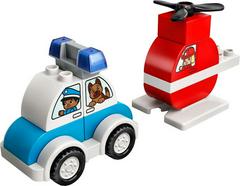 LEGO Set | Fire Helicopter & Police Car LEGO DUPLO