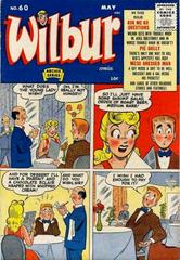 Wilbur Comics #60 (1955) Comic Books Wilbur Comics Prices
