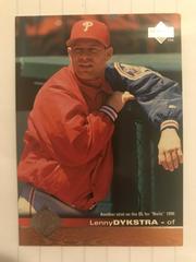 Lenny Dykstra #453 Baseball Cards 1997 Upper Deck Prices
