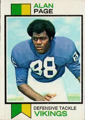 Alan Page Football Cards 1973 Topps Prices