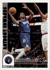 Anthony Edwards Basketball Cards 2022 Panini Hoops Prices