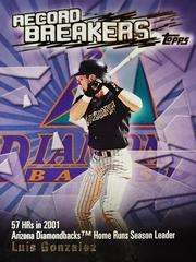 Luis Gonzalez #RB-LGO Baseball Cards 2002 Topps Record Breakers Prices