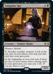 Sanguine Spy [Foil] #93 Magic Streets of New Capenna Prices