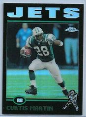 Curtis Martin [Black Refractor] #128 Football Cards 2004 Topps Chrome Prices