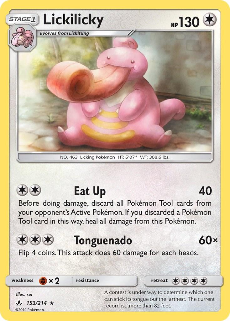 Lickilicky #153 Pokemon Unbroken Bonds