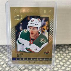 Main Image | Marco Rossi [Gold] Hockey Cards 2022 Upper Deck Honor Roll