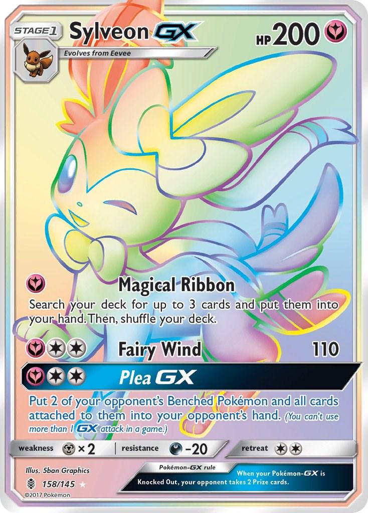 Sylveon GX #158 Pokemon Guardians Rising