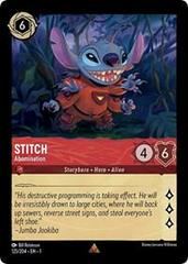 Stitch - Abomination #125 Lorcana First Chapter Prices