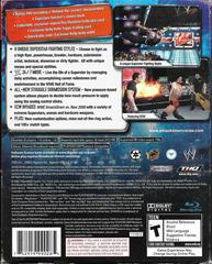 Reverse Cover | WWE Smackdown VS Raw 2008 [Collector's Edition] Playstation 3