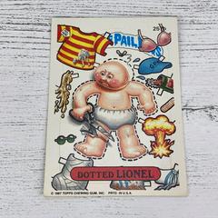 Dotted LIONEL 1987 Garbage Pail Kids Prices