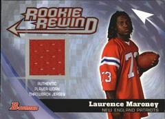 Laurence Maroney Football Cards 2006 Bowman Rookie Rewind Jerseys Prices
