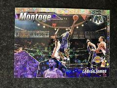 LeBron James [Fast Break Silver] Basketball Cards 2019 Panini Mosaic Montage Prices