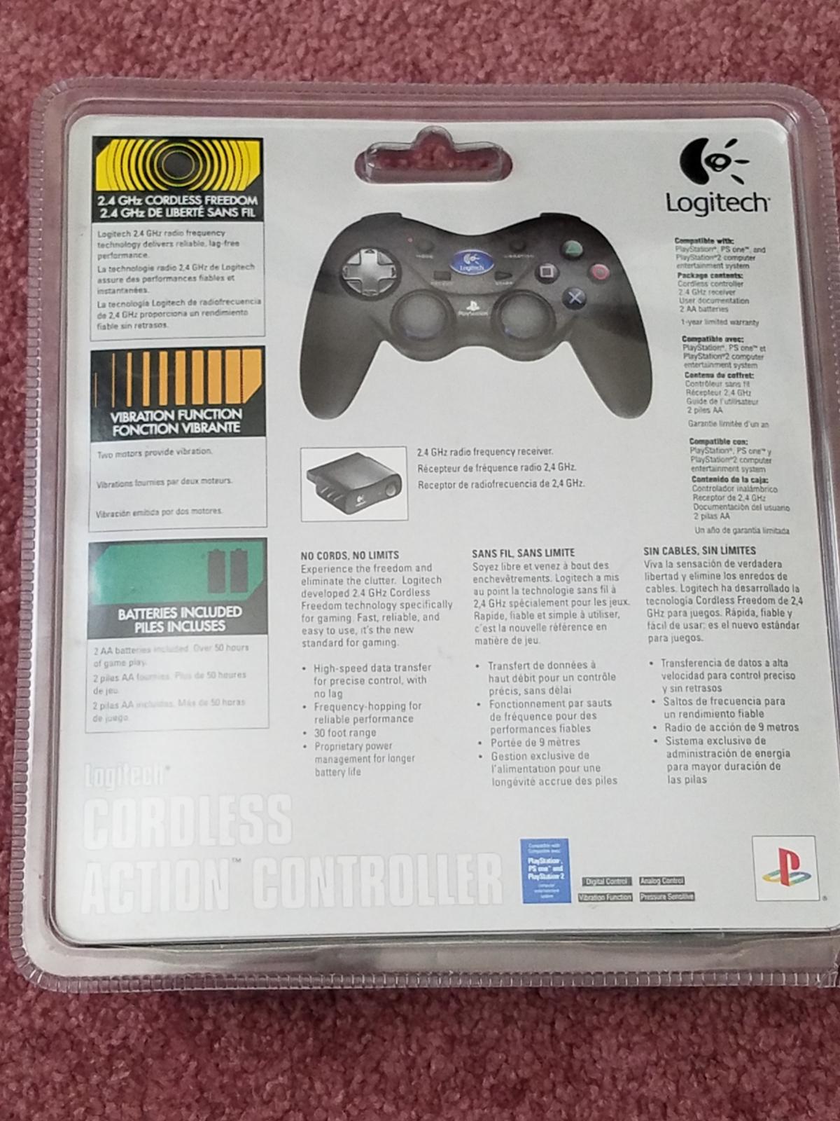 Logitech Cordless Controller Prices Playstation 2 | Compare Loose, CIB ...