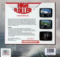 Reverse Box Art | High Roller Commodore 64
